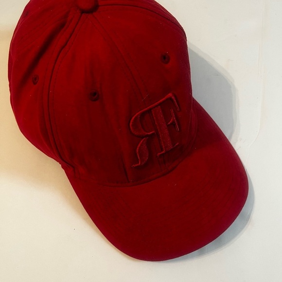 Roger Federer Red 3D embroidery Tennis Hat American Needle LOGO adjustable snap - Picture 5 of 11